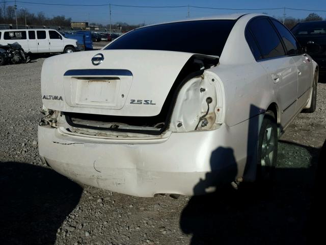 1N4AL11E45C140009 - 2005 NISSAN ALTIMA S WHITE photo 4