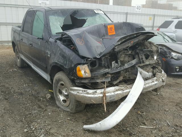 1FTRW07603KA58036 - 2003 FORD F150 SUPER BLACK photo 1