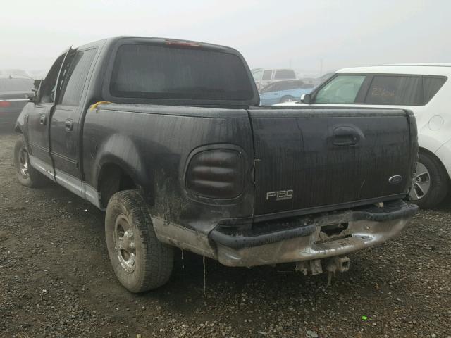 1FTRW07603KA58036 - 2003 FORD F150 SUPER BLACK photo 3