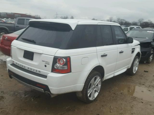 SALSF2D41BA261613 - 2011 LAND ROVER RANGE ROVE WHITE photo 4