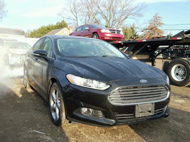 3FA6P0HD5ER286034 - 2014 FORD FUSION SE BLACK photo 1