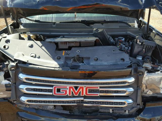 1GTG6CE37G1178042 - 2016 GMC CANYON SLE BLACK photo 7