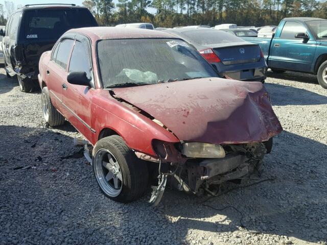 1NXBA02E5TZ360145 - 1996 TOYOTA COROLLA MAROON photo 1