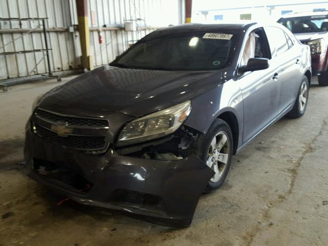 1G11B5SA0DF131409 - 2013 CHEVROLET MALIBU LS GRAY photo 2