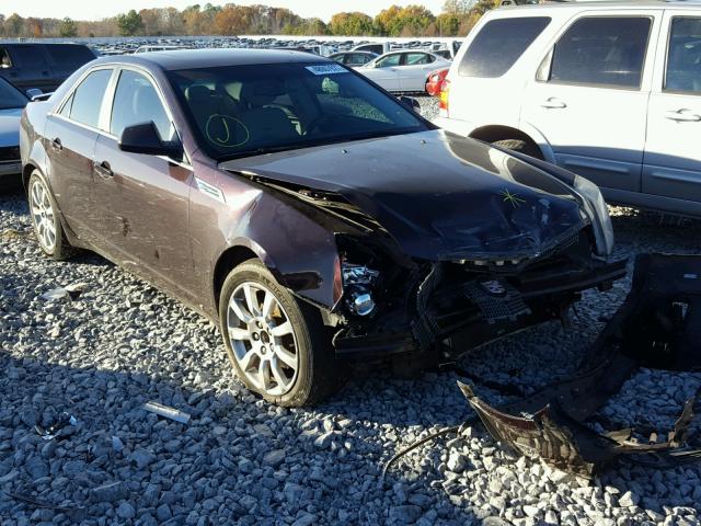 1G6DR57V380183446 - 2008 CADILLAC CTS HI FEA PURPLE photo 1