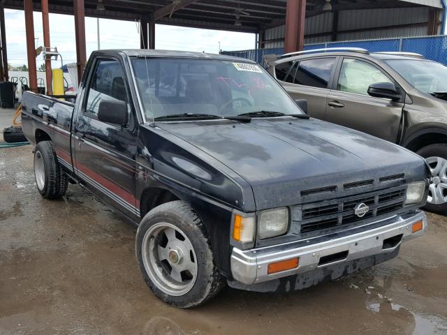 1N6SD11S6MC307998 - 1991 NISSAN TRUCK SHOR BLACK photo 1