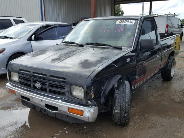 1N6SD11S6MC307998 - 1991 NISSAN TRUCK SHOR BLACK photo 2