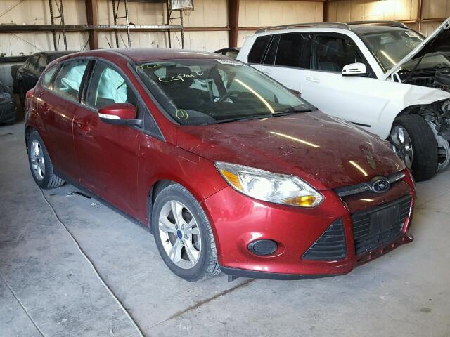 1FADP3K20DL156563 - 2013 FORD FOCUS SE MAROON photo 1