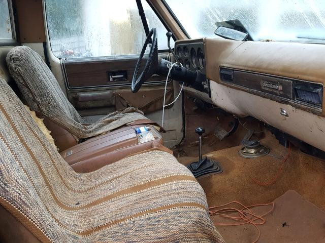 TKY243F714410 - 1973 GMC SIERRA GRA BEIGE photo 5