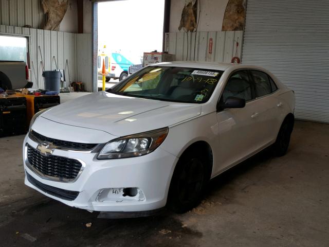 1G11B5SL4FF144748 - 2015 CHEVROLET MALIBU LS თეთრი ფოტო 2