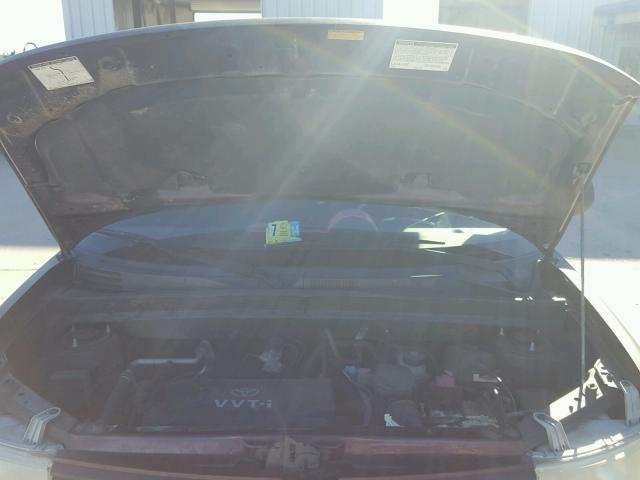 JTLKT324654002731 - 2005 TOYOTA SCION XB Қара фото 7