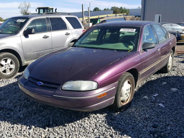 2G1WL52M5V9115973 - 1997 CHEVROLET LUMINA BAS 紫色 照片 2