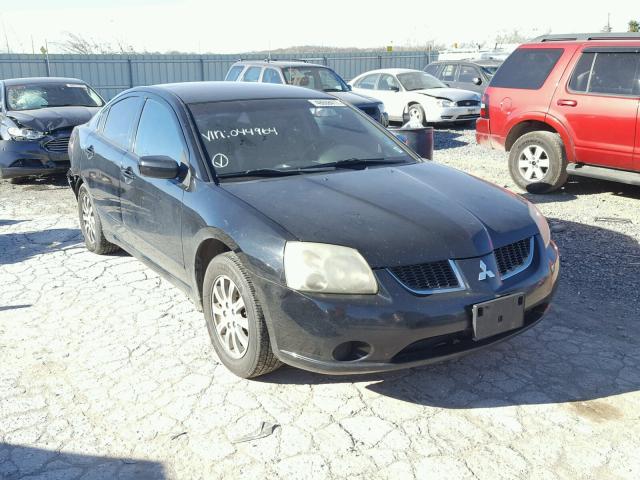 4A3AB36FX6E044964 - 2006 MITSUBISHI GALANT ES BLACK photo 1