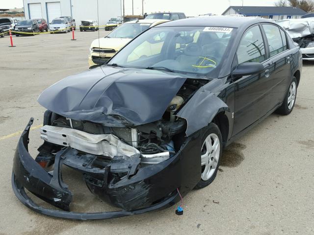 1G8AJ55F37Z204450 - 2007 SATURN ION LEVEL BLACK photo 2