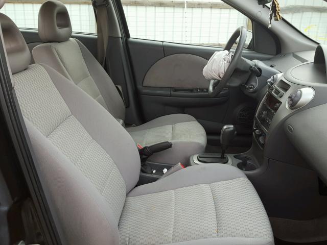 1G8AJ55F37Z204450 - 2007 SATURN ION LEVEL BLACK photo 5