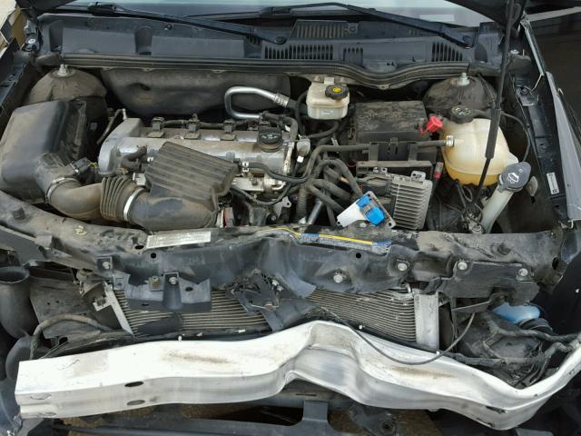 1G8AJ55F37Z204450 - 2007 SATURN ION LEVEL BLACK photo 7