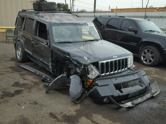 1J4RG4GK2AC157282 - 2010 JEEP COMMANDER BLACK photo 1