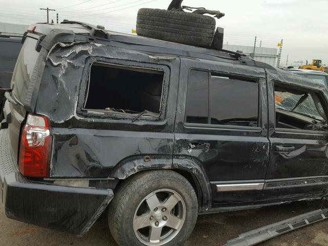 1J4RG4GK2AC157282 - 2010 JEEP COMMANDER BLACK photo 10