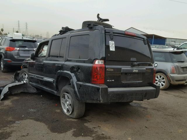 1J4RG4GK2AC157282 - 2010 JEEP COMMANDER BLACK photo 3