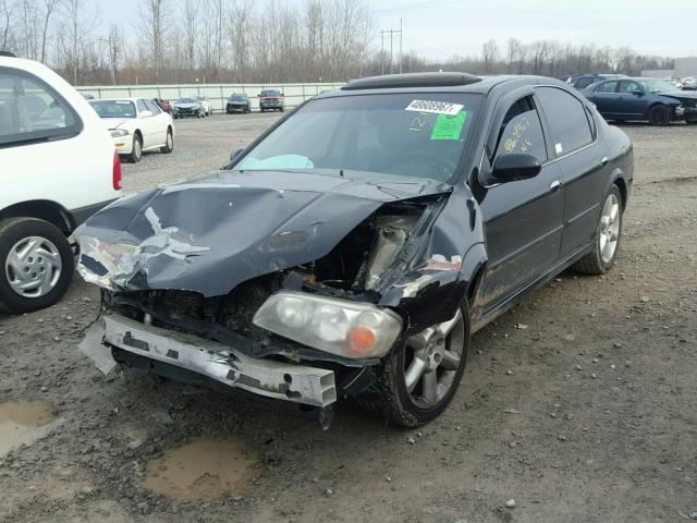 JN1DA31A42T317940 - 2002 NISSAN MAXIMA GLE BLACK photo 2