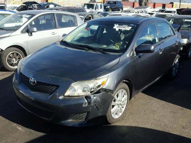 1NXBU4EE4AZ246919 - 2010 TOYOTA COROLLA BA CHARCOAL photo 2