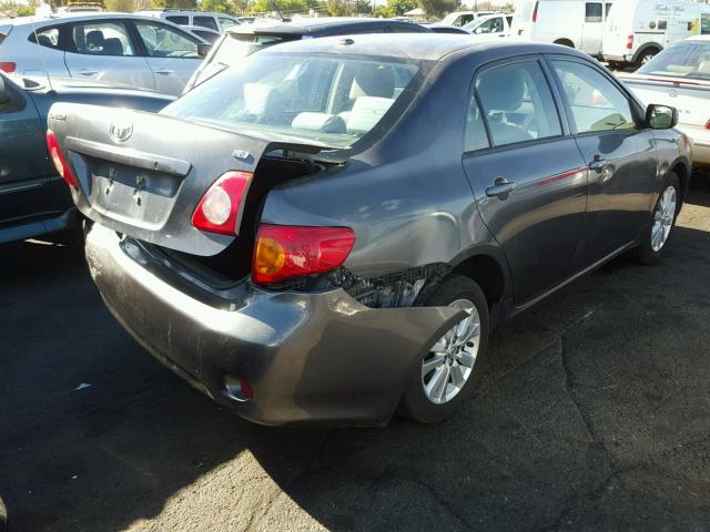 1NXBU4EE4AZ246919 - 2010 TOYOTA COROLLA BA CHARCOAL photo 4