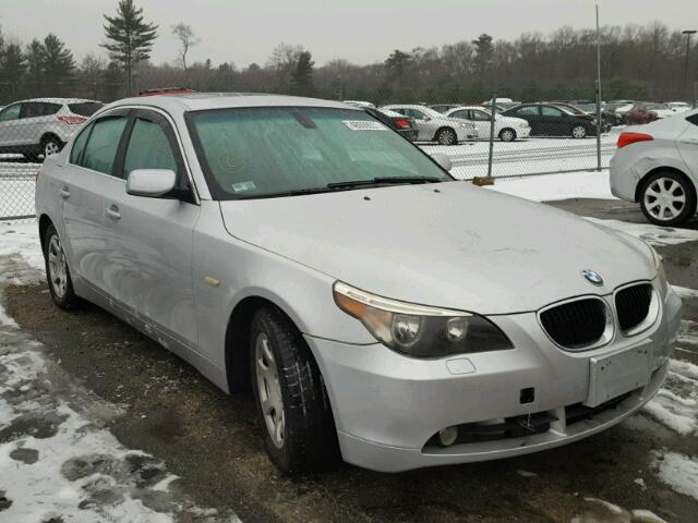 WBANA53584B848190 - 2004 BMW 525 I SILVER photo 1