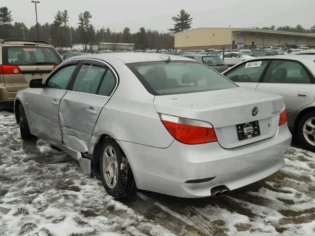 WBANA53584B848190 - 2004 BMW 525 I SILVER photo 3