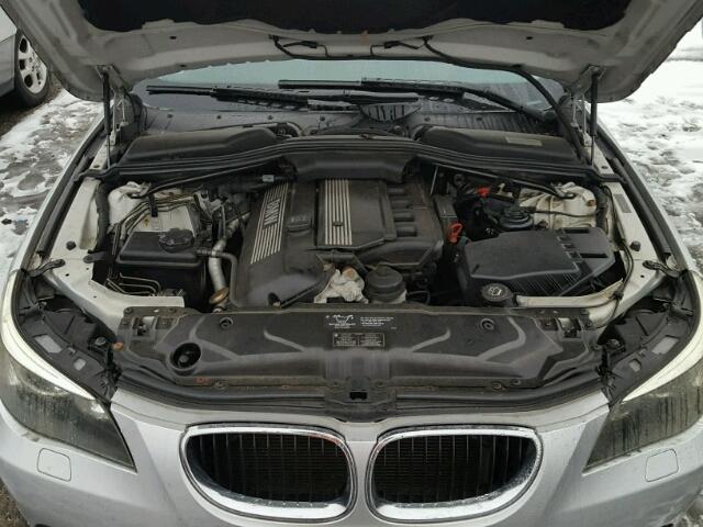 WBANA53584B848190 - 2004 BMW 525 I SILVER photo 7