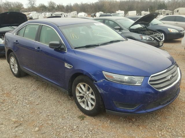 1FAHP2D84DG110014 - 2013 FORD TAURUS SE BLUE photo 1