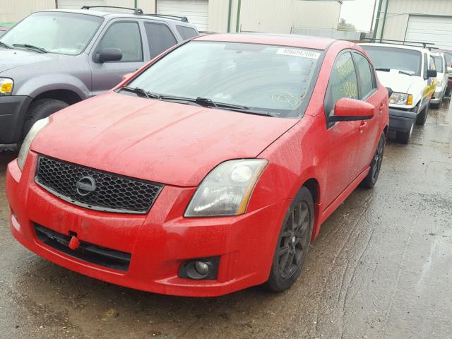 3N1BB61E68L686871 - 2008 NISSAN SENTRA SE- RED photo 2