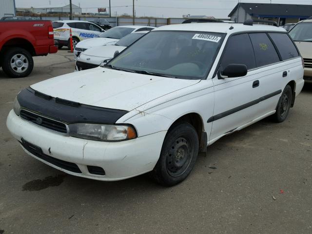 4S3BK6353S6332804 - 1995 SUBARU LEGACY L/O WHITE photo 2