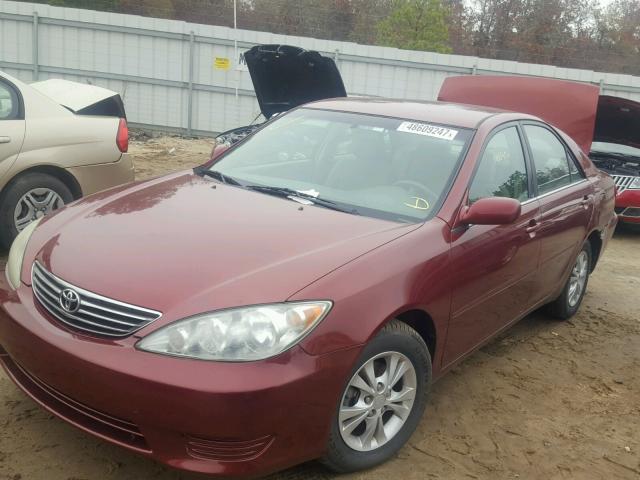 4T1BF32K46U118203 - 2006 TOYOTA CAMRY LE MAROON photo 2