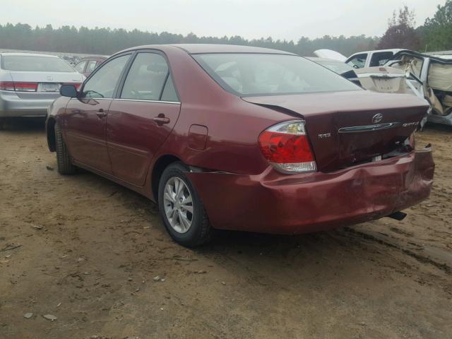 4T1BF32K46U118203 - 2006 TOYOTA CAMRY LE MAROON photo 3