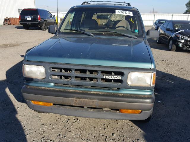 4F2CU44X7PUM02228 - 1993 MAZDA NAVAJO LX GREEN photo 9