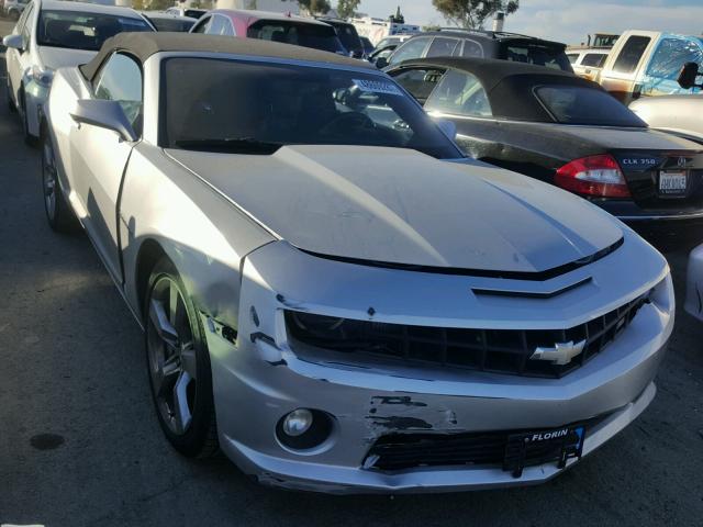 2G1FK3DJ1B9210889 - 2011 CHEVROLET CAMARO 2SS SILVER photo 1