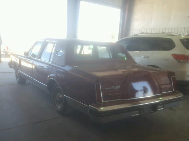 1MRBP99F8DY698670 - 1983 LINCOLN MARK VI BURGUNDY photo 3