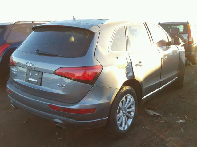 WA1CFAFP7DA031455 - 2013 AUDI Q5 PREMIUM GRAY photo 4