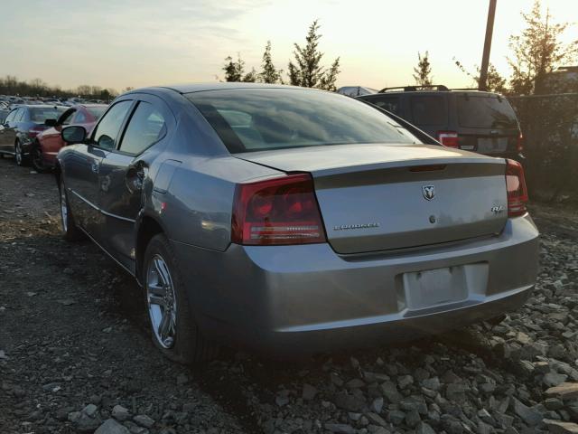 2B3KA53H86H476362 - 2006 DODGE CHARGER R/ GRAY photo 3