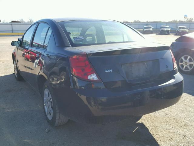 1G8AJ52F84Z169078 - 2004 SATURN ION LEVEL BLACK photo 3