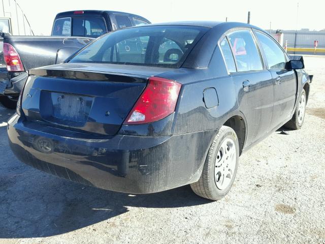 1G8AJ52F84Z169078 - 2004 SATURN ION LEVEL BLACK photo 4