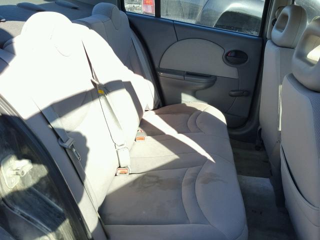 1G8AJ52F84Z169078 - 2004 SATURN ION LEVEL BLACK photo 6