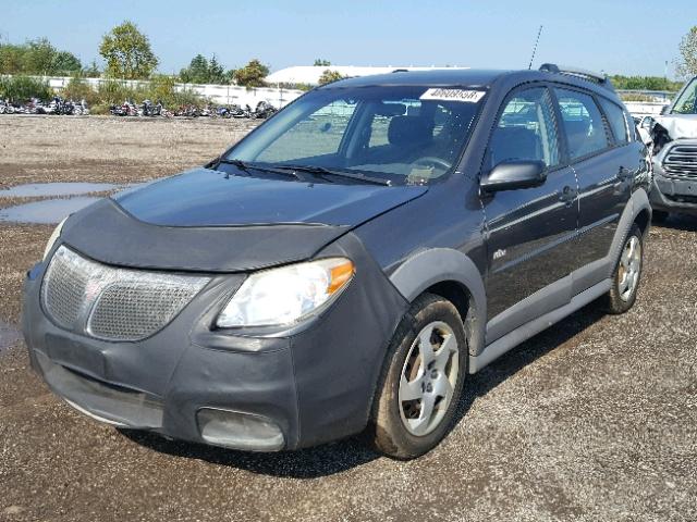 5Y2SL65806Z443299 - 2006 PONTIAC VIBE GRAY photo 2