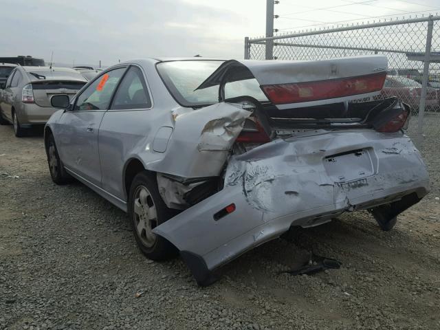 1HGCG31751A000840 - 2001 HONDA ACCORD EX SILVER photo 3