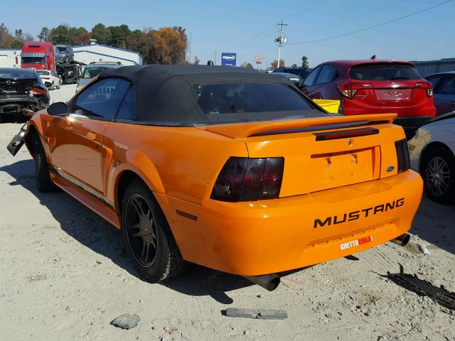 1FAFP4441XF149556 - 1999 FORD MUSTANG ORANGE photo 3