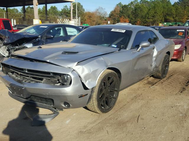 2C3CDZAGXFH884989 - 2015 DODGE CHALLENGER SILVER photo 2