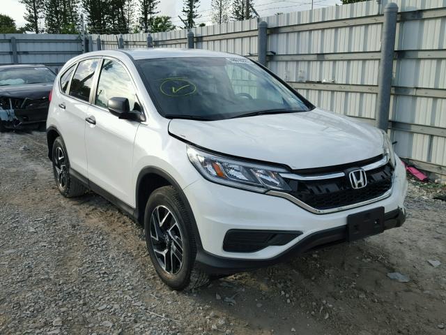 5J6RM4H42GL020103 - 2016 HONDA CR-V SE WHITE photo 1