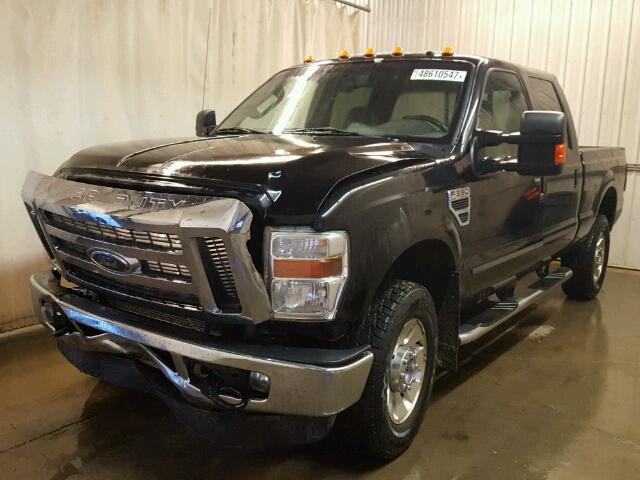 1FTWW3BY3AEB28749 - 2010 FORD F350 SUPER BLACK photo 2