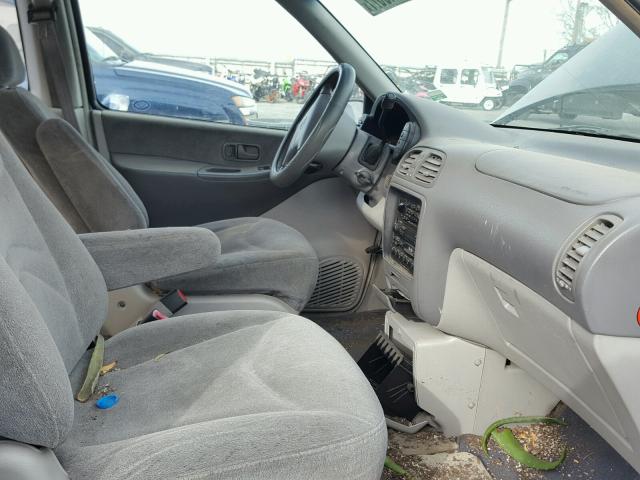 4N2DN1116VD809824 - 1997 NISSAN QUEST XE GREEN photo 5