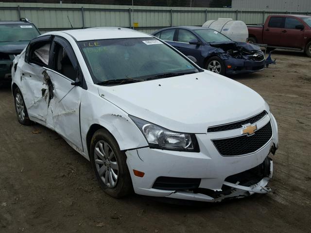 1G1PC5SHXB7265114 - 2011 CHEVROLET CRUZE LS WHITE photo 1